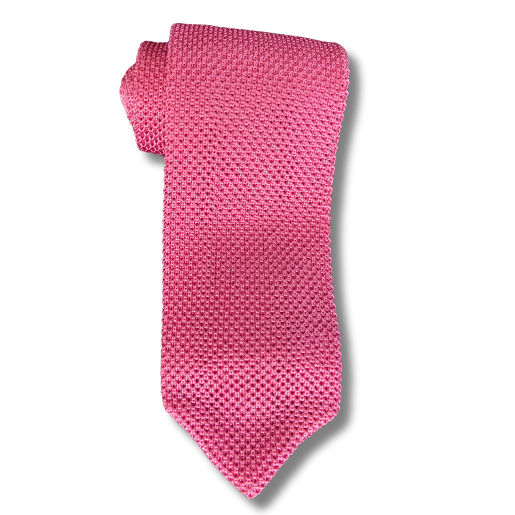 Pink Knit Tie